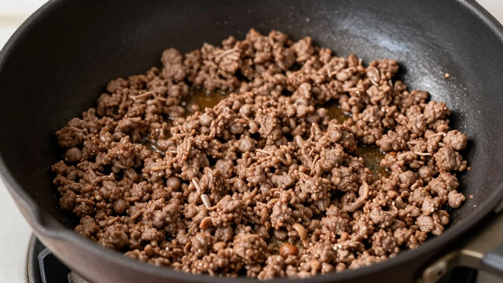 Taco Rice Bowl Recipe - Step 3: Brown the Beef 1