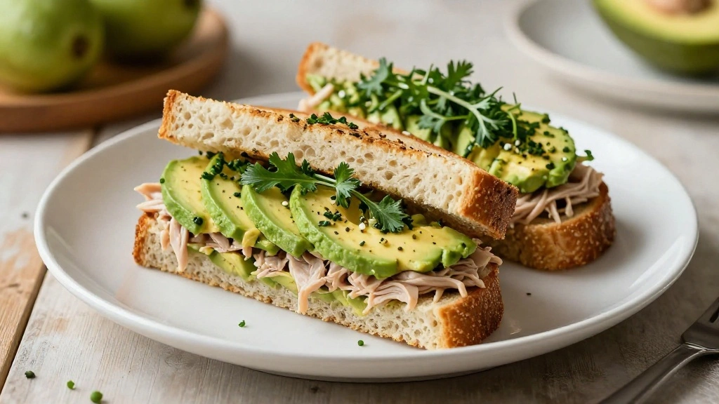 Turkey Avocado Sandwich Recipe